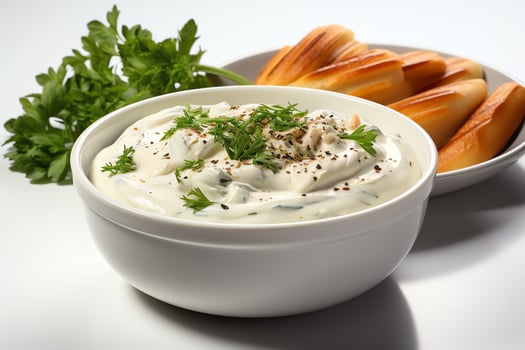 A delicious chicken soup food with vegetables in a bowl. Winter food and high protein soup meal concept by AI Generated photo