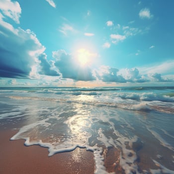 view of the beach during the day photo