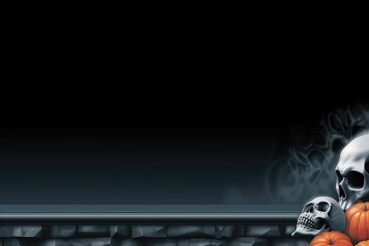 Halloween background, illustration - AI Generative photo