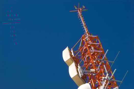a tower with antennas photo