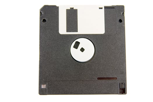 a pile of floppy disks photo
