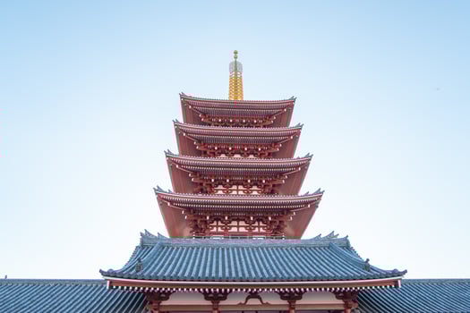 Tokyo, Japan Sensoji temple. largest and oldest temple in Asakusa,Tokyo, Japan photo