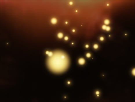 glowing yellow overlay light in black background or overlay background photo