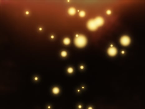 glowing yellow overlay light in black background or overlay background photo
