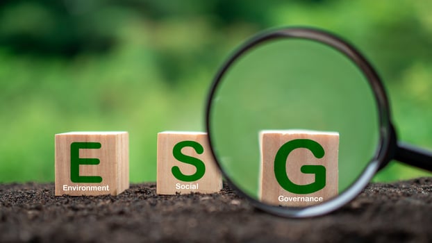 ESG concept for environment, society and governance in sustainable. business responsible environmental. photo