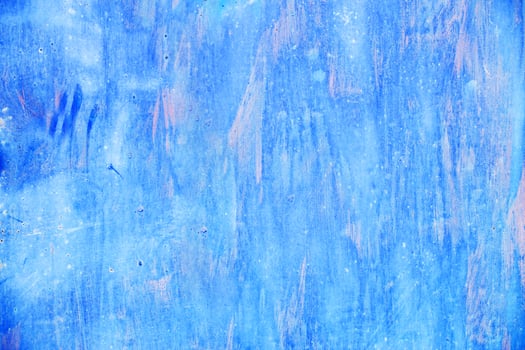 Rusty metal abstract background. Texture of an old blue grunge metal plate with cracked paint. photo