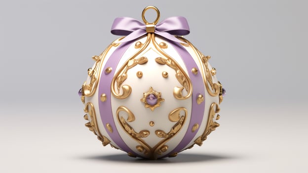 Christmass ball on a white background, christmas image, 3d illustration images photo
