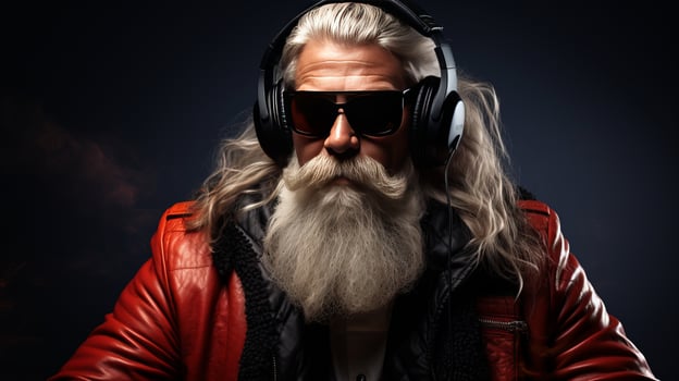 Cool Santa Claus DJ photo