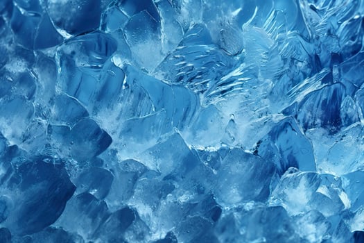 Abstract ice textures on car window in winter. Frosted Glass and Ice. A Textured Look. backgrounds and textures concept. AI Generative photo