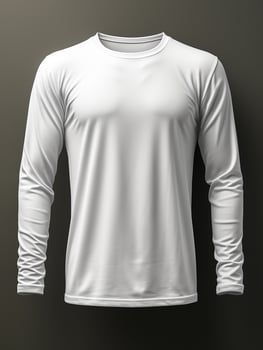 Professional White T-Shirt for Mockup Design AI Generative photo