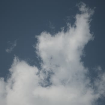 white clouds in the sky photo