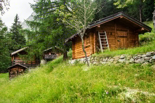French Alps landscape photo