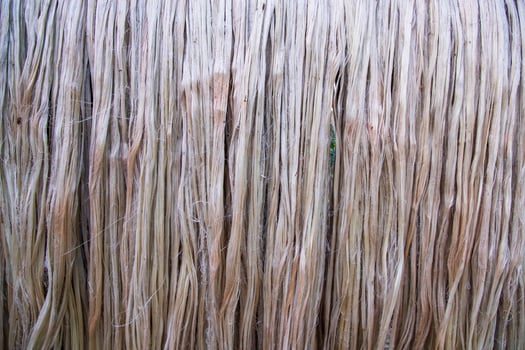 Golden Jute fiber pattern texture can be used as background wallpaper photo