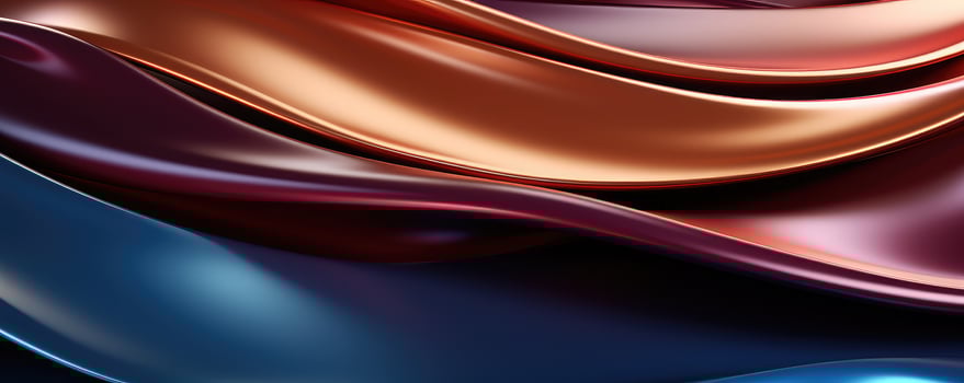 dark blue orange gradient metal liquid texture . AI Generated photo