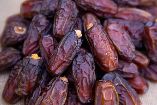 Delicious healthy Date fruits to eat during Ramadan Karim fasting photo