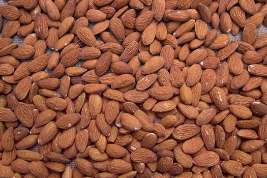 Almonds Pattern texture can be used as a background wallpaper photo