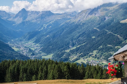French Alps landscape photo