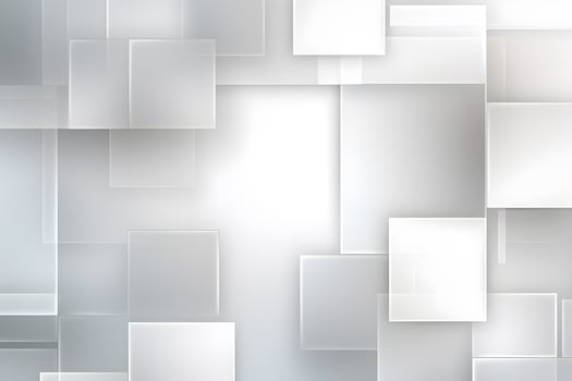 abstract 3D white squares lines modern and elegant modern background, AI generate photo