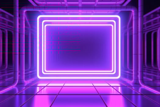 Futuristic Background. Ai generative photo