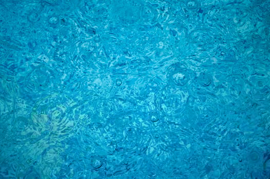 blue abstract background with water droplets photo