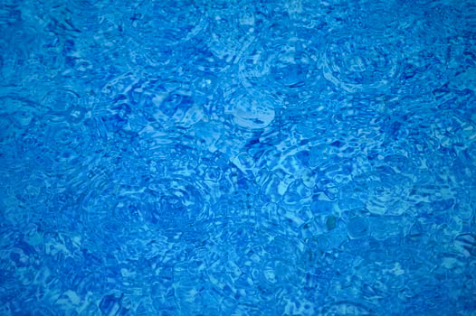 blue abstract background with water droplets photo