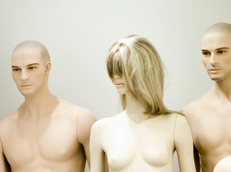 mannequin with no shirt photo