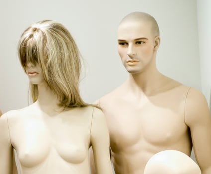 mannequin with no shirt photo