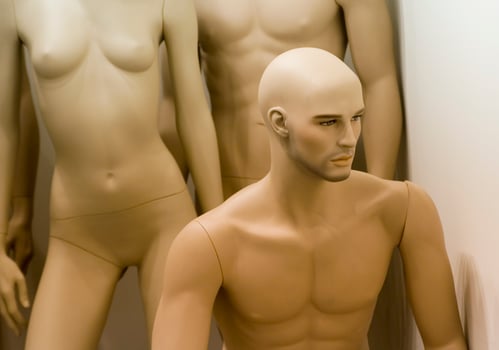 mannequin with no shirt photo