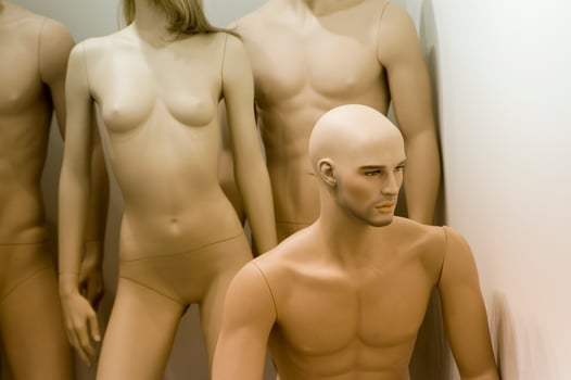 mannequin with no shirt photo