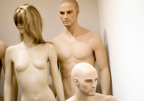 mannequin with no shirt photo