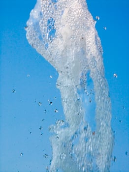the water games of a fountain photo