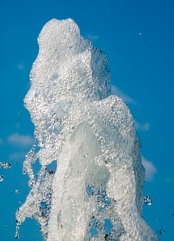 the water games of a fountain photo