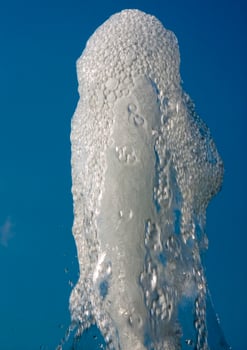 the water games of a fountain photo