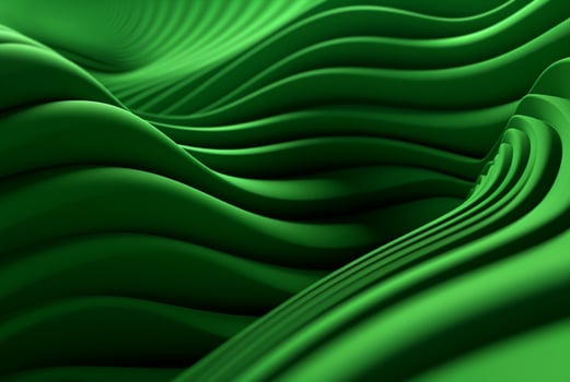 green abstract background. generative ai photo