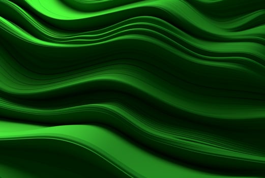 green abstract background. generative ai photo