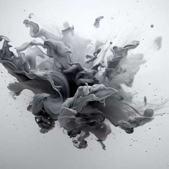 gray color splash photo