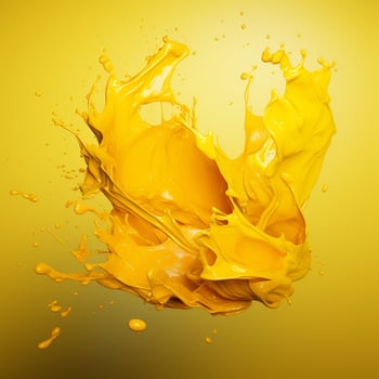 yellow color splash photo