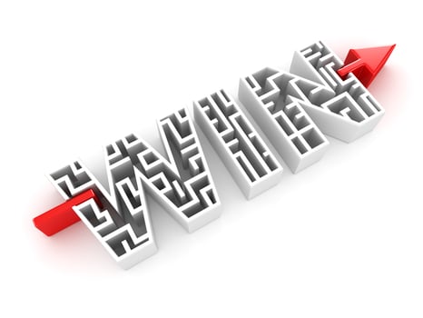 Maze with Text - Win photo