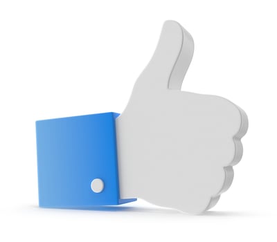Blue Like Symbol photo