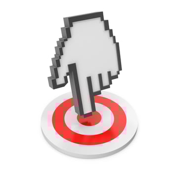Target and Hand Cursor photo