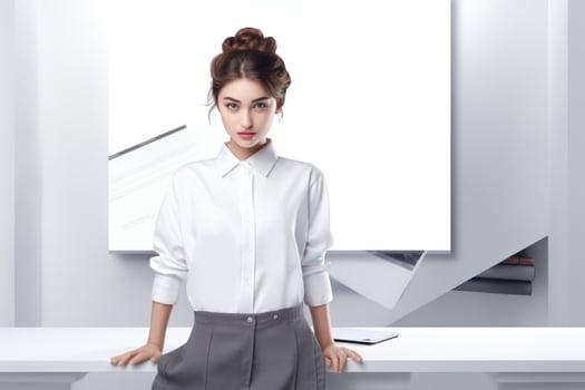 Fahion girl background photo