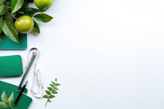 Working desk background photo