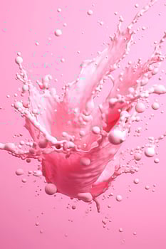 bright pink,berry splash,ai generated. photo