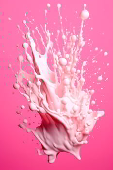 bright pink,berry splash,ai generated. photo