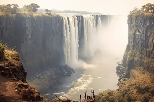 The beauty of Victoria Falls photo