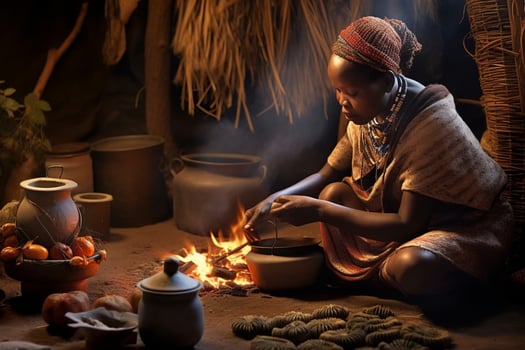 The warmth and hospitality of African people photo