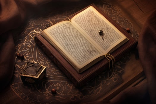 a picture frame with the words quran on it photo