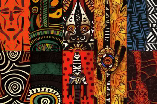 african patterns image hd photo