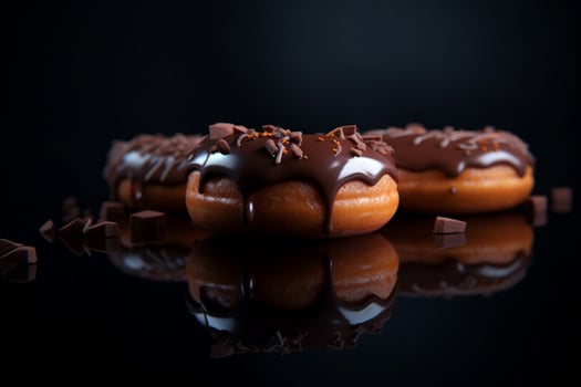 close - up dark minimalist background realistic an photo