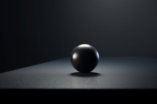 close - up dark minimalist background realistic an photo